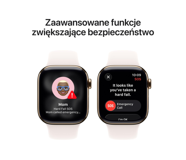 Apple Watch 11 46/Złoty Tytan/Różowy Pasek M/L 5G - 1362445 - zdjęcie 6